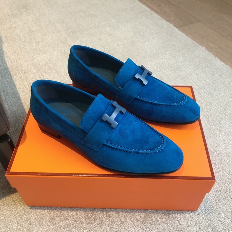 H**mes leather shoes